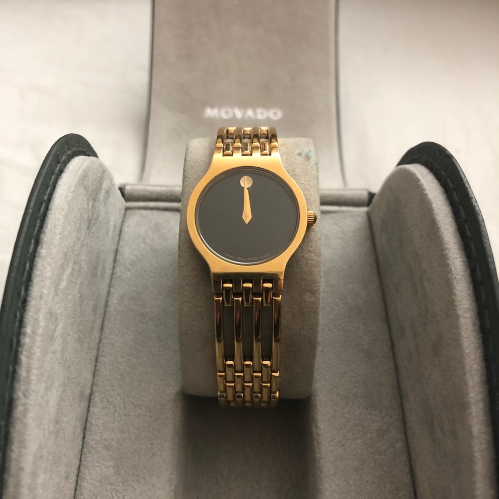 Movado Watch Gold Tone